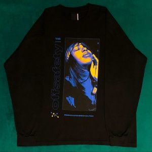 Off Safety X Aaliyah UO Exclusive Sunkist Long Sleeve Tee